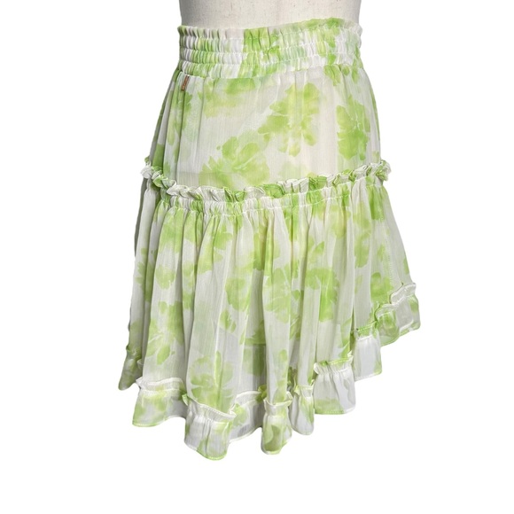 MISA Los Angeles Marion Skirt Honeydew Blossom - Picture 7 of 11
